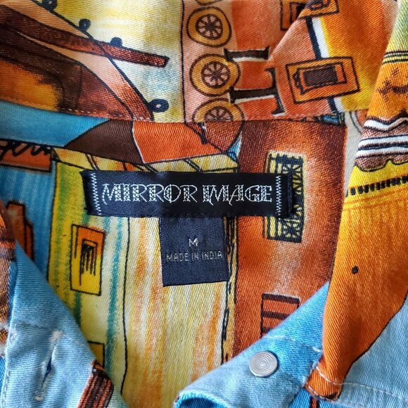 Mirror Imaged Venice Italy Art  Post Card Print Jacket - Picture 4 of 15